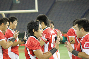 日本社会人アメリカンフットボールのチーム「BULLS」